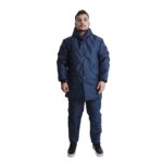 Japona Térmica Nylon Azul Para Câmara Fria com Manta Acrílica e Capuz