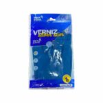 Luva Látex Verniz Silver Slim Azul - 03