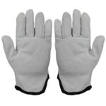 Luva de Vaqueta Curta com Reforço no Polegar - 2