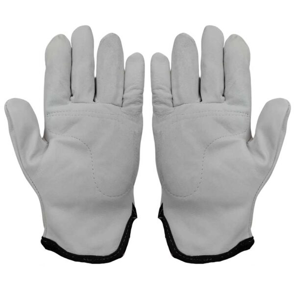 Luva de Vaqueta Curta com Reforço no Polegar - 2