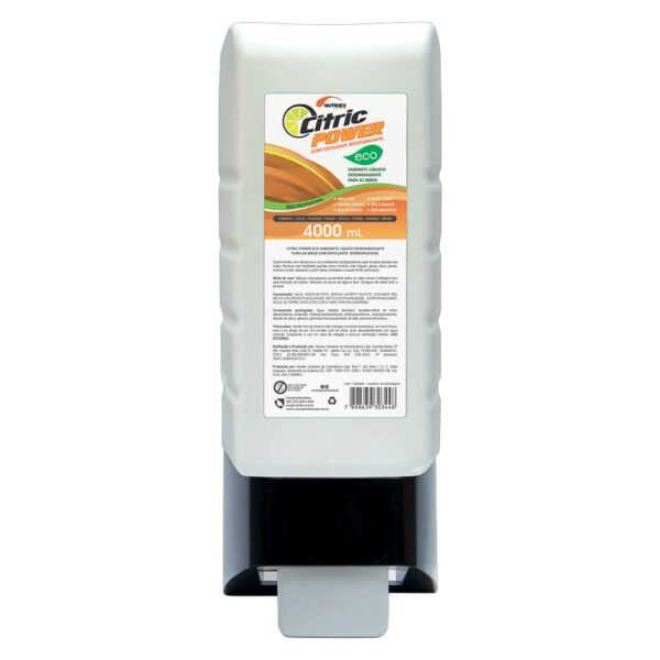 Sabonete Líquido Desengraxante com Esfoliante Citric Power Refil 4l Nutriex