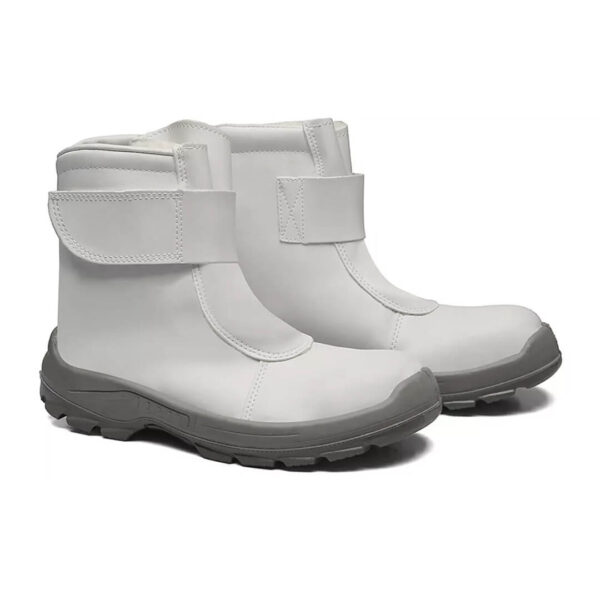 Bota Térmica Branca Microfibra Hidrofugada com Velcro - Bracol | CA-42380