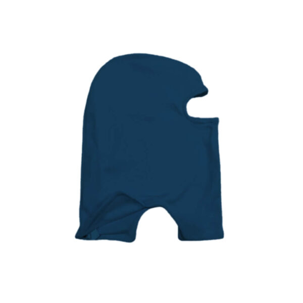 Capuz Ninja de Suedine Duplo Azul Marinho