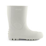 Bota de PVC Cano Médio Branca