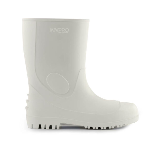 Bota de PVC Cano Médio Branca