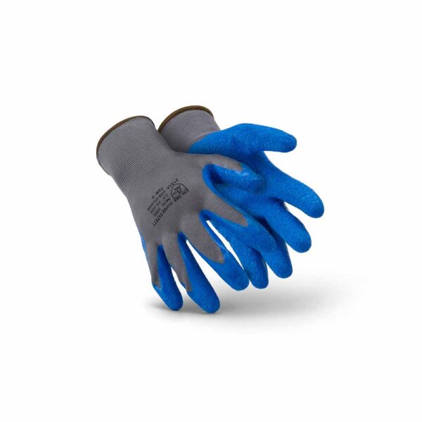 Luva Algodão com Banho de Látex Corrugado - Super Safety