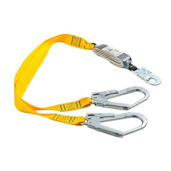 Talabarte em Y Athenas AT YFT ABS-707 Absorvedor de Energia e 2 Conectores 55mm