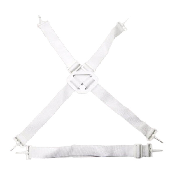 Suspensório Branco com Regulagem